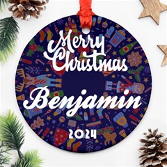 Xmas Pattern Ornament - Ornament (Round)