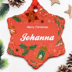Xmas Coral Star Ornaments