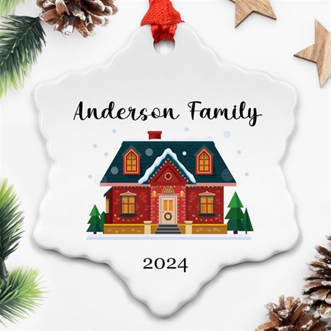 Personalized Christmas Family Name By Joe Front