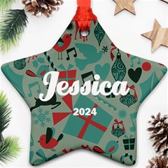 Personalized Christmas Star Name - Ornament (Star)