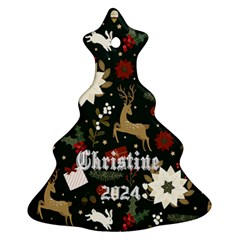 Personalized Christmas Name - Ornament (Christmas Tree) Personalized Christmas Name - Ornament (Christmas Tree)