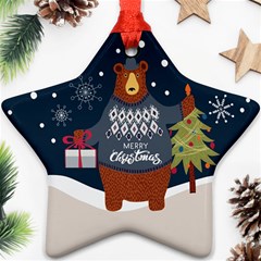 Personalized Christmas Star Name - Star Ornament (Two Sides) Personalized Christmas Star Name - Star Ornament (Two Sides)