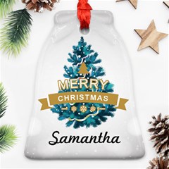 Personalized Christmas Name - Ornament (Bell)