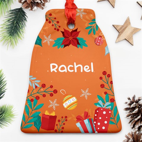 Personalized Christmas Bell Name By Joe Back