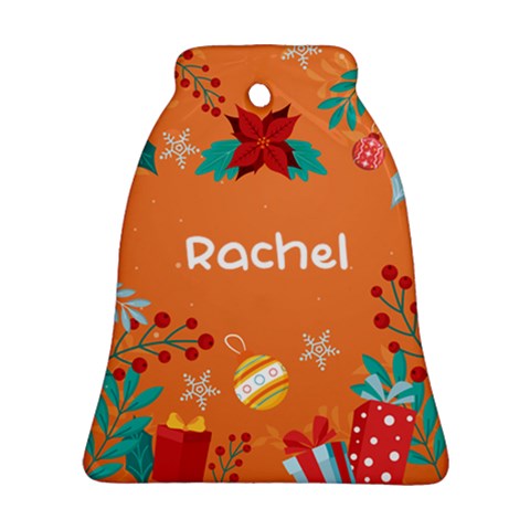Personalized Christmas Bell Name By Joe Back