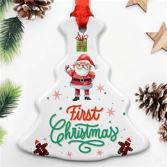  Personalized Christmas Tree Name - Christmas Tree Ornament (Two Sides)