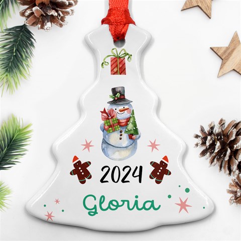 Personalized Christmas Tree Name By Joe Back