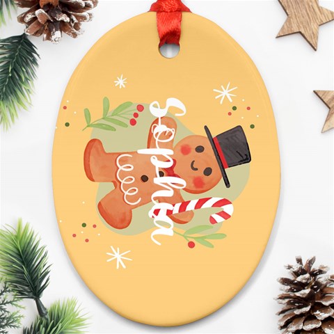 Personalized Christmas Gingerbread Name By Joe Front