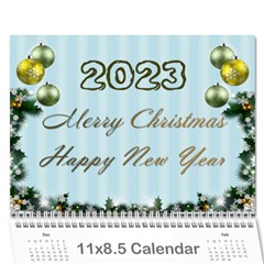 Calendar 2023 2 - Wall Calendar 11  x 8.5  (12-Months)
