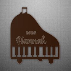 Personalized Piano - Acrylic Ornament