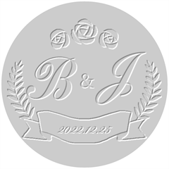 Personalized Rose Embosser