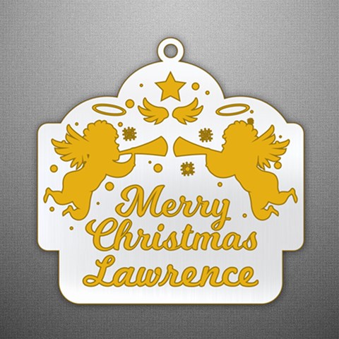 Personalized Angel Merry Christmas By Joe Front