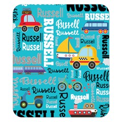 Personalized Baby Car Blanket - Two Sides Premium Plush Fleece Blanket (Small)