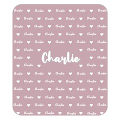 Personalized Name Kids Baby Gift - Two Sides Premium Plush Fleece Blanket (Small)