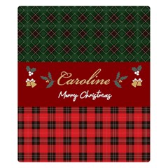 Personalized Christmas Blanket (5 styles) - Two Sides Premium Plush Fleece Blanket (Small)