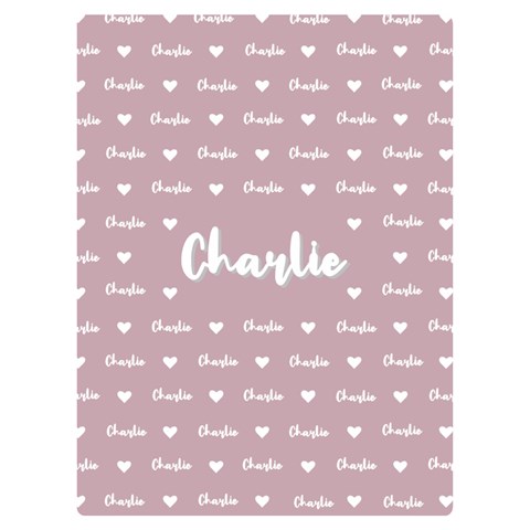 Personalized Name Kids Baby Gift By Wanni 40 x30  Blanket Front