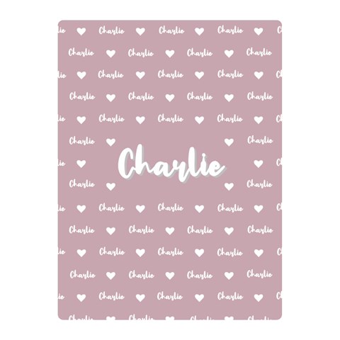 Personalized Name Kids Baby Gift By Wanni 35 x27  Blanket Front