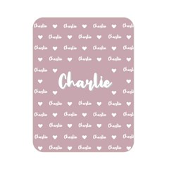 Personalized Name Kids Baby Gift By Wini 35 x27  Blanket Front