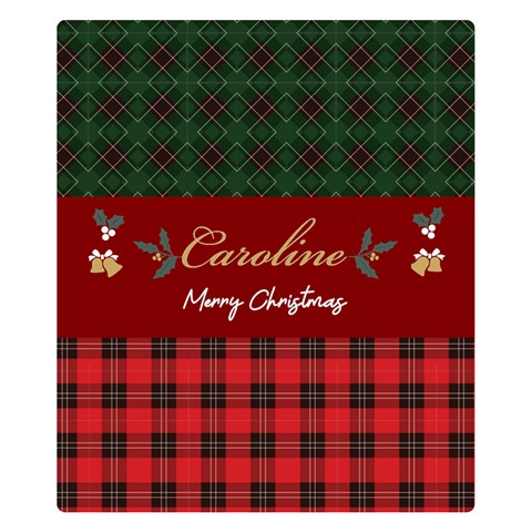 Personalized Christmas Blanket By Joe 50 x40  Blanket Front