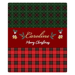 Personalized Christmas Blanket - Two Sides Premium Plush Fleece Blanket (Small)