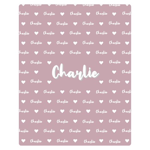 Personalized Name Kids Baby Gift By Wanni 60 x50  Blanket Front