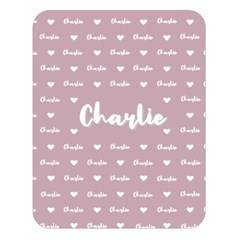 Personalized Name Kids Baby Gift - Two Sides Premium Plush Fleece Blanket (Large)