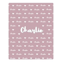 Personalized Name Kids Baby Gift - Two Sides Premium Plush Fleece Blanket (Large)