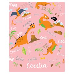 Personalized Baby Dinosaur Blanket