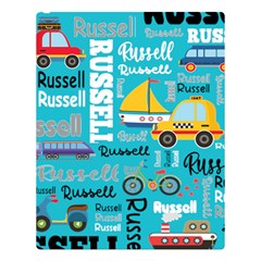 Personalized Baby Car Blanket - Two Sides Premium Plush Fleece Blanket (Large)