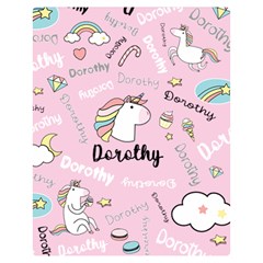 Personalized Baby Unicorn Blanket - Premium Plush Fleece Blanket (Medium)