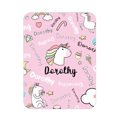 Personalized Baby Unicorn Blanket - Premium Plush Fleece Blanket (Mini)