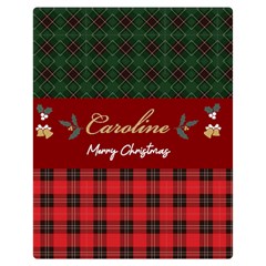 Personalized Christmas Blanket (5 styles) - Premium Plush Fleece Blanket (Medium)