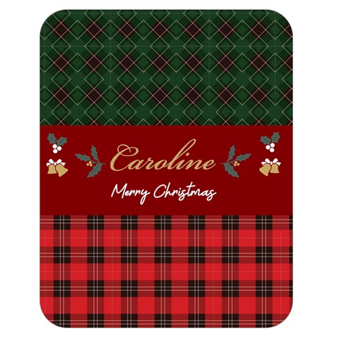 Personalized Christmas Blanket By Joe 60 x50  Blanket Front