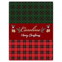 Personalized Christmas Blanket (5 styles) - Two Sides Premium Plush Fleece Blanket (Extra Small)