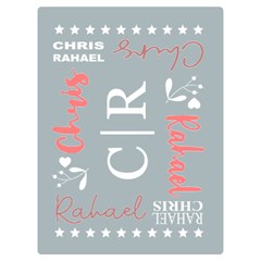 Personalized Name Wedding Family Love (5 styles) - Two Sides Premium Plush Fleece Blanket (Extra Small)