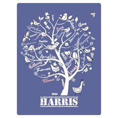 Personalized Family Tree Name Love - Two Sides Premium Plush Fleece Blanket (Baby Size) Personalized Family Tree Name Love - Two Sides Premium Plush Fleece Blanket (Baby Size)