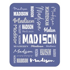 Personalized Name Gift (5 styles) - Two Sides Premium Plush Fleece Blanket (Large)