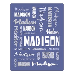 Personalized Name Gift - Two Sides Premium Plush Fleece Blanket (Large)