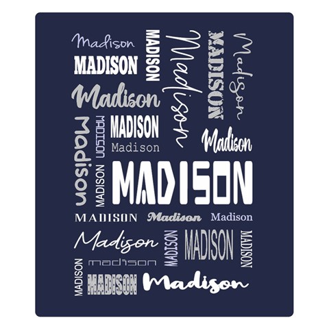 Personalized Name Gift By Wanni 50 x40  Blanket Front