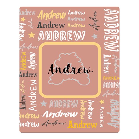 Personalized Name Blanket By Joe 80 x60  Blanket Front