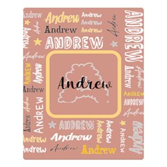 Personalized Name Blanket - Two Sides Premium Plush Fleece Blanket (Large)