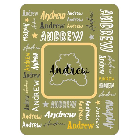 Personalized Name Blanket By Joe 40 x30  Blanket Front