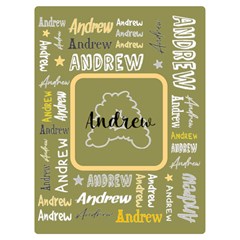 Personalized Name Blanket - Two Sides Premium Plush Fleece Blanket (Extra Small)