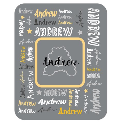 Personalized Name Blanket By Joe 60 x50  Blanket Front