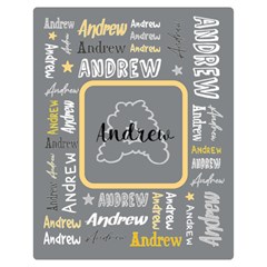 Personalized Name Blanket - Two Sides Premium Plush Fleece Blanket (Medium)