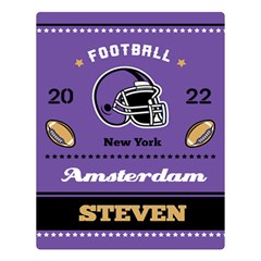 Personalized Football Blanket