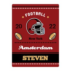 Personalized Football blanket - Two Sides Premium Plush Fleece Blanket (Mini)