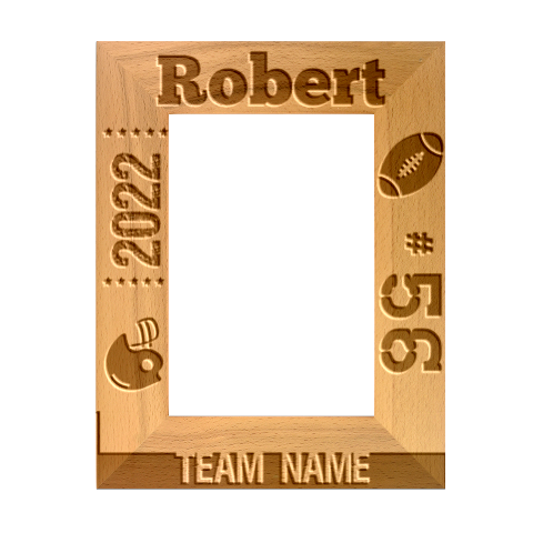 Personalized Football Sport Team Gift By Wanni Front