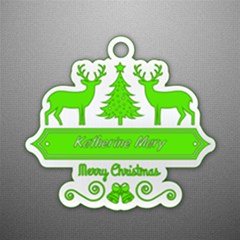 Personalized Xmas Ornaments - Acrylic Ornament