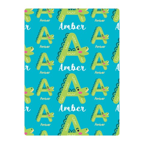 Personalized Alphabet Name By Joe 35 x27  Blanket Front